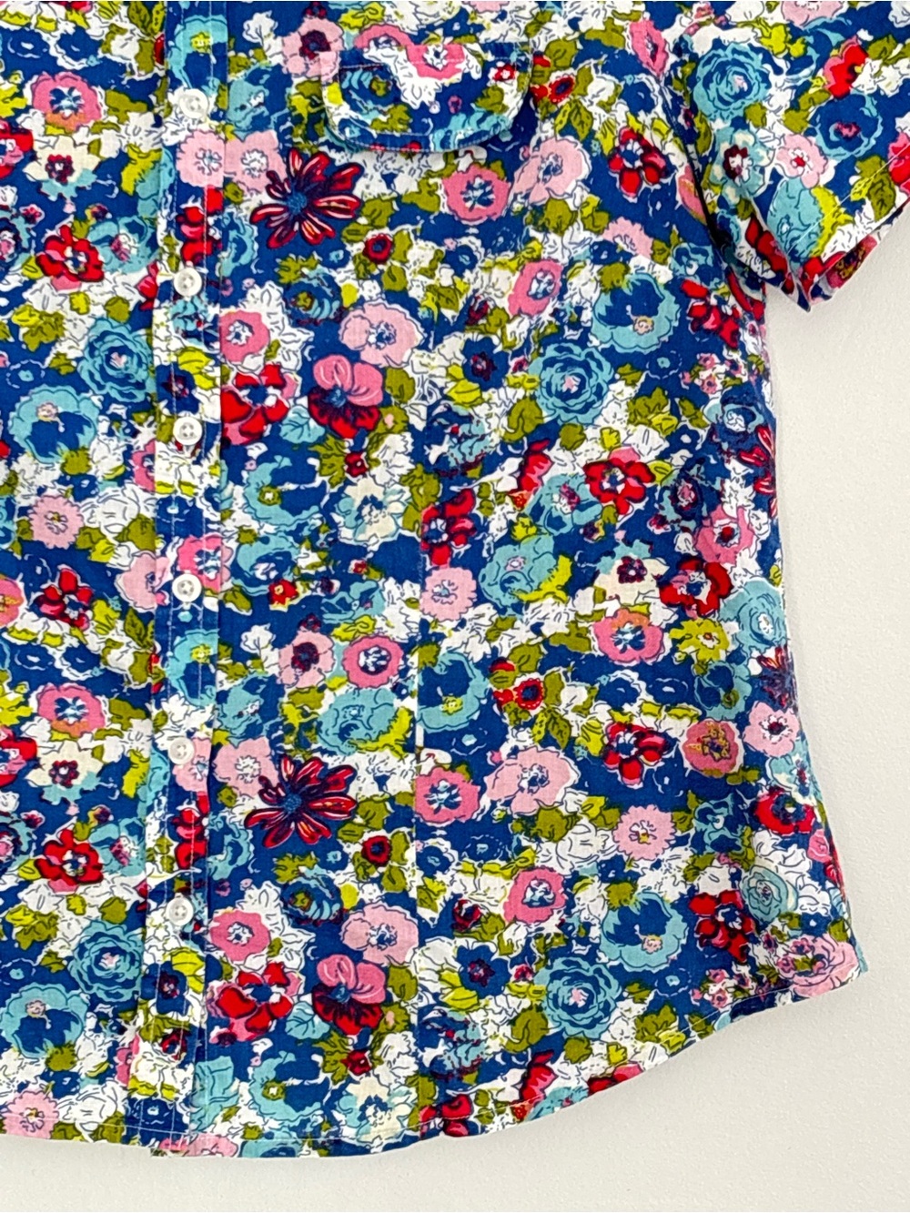 Orvis Classic Floral Women Button Shirt Size Medium Casual Classic A33 - Picture 6 of 12